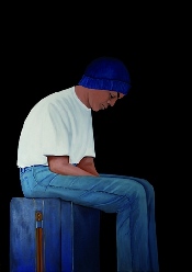 N° 80 - 2009 - huile sur toile - 162  x 114 cm